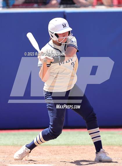 Thumbnail 1 in Mission Prep @ Orange Cove (2023 CIF CS Softball Championships-DIVISION 4) photogallery.
