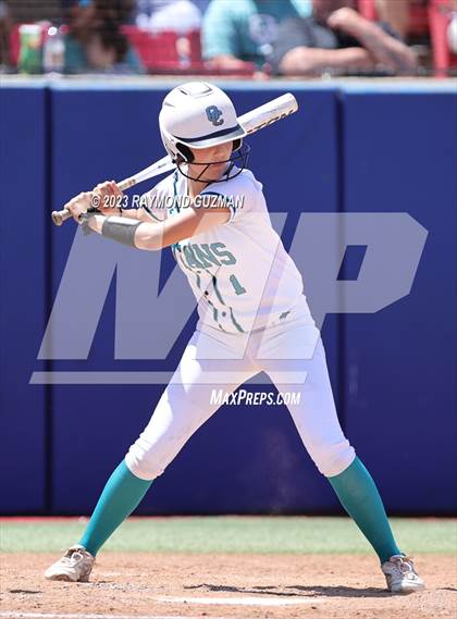 Thumbnail 3 in Mission Prep @ Orange Cove (2023 CIF CS Softball Championships-DIVISION 4) photogallery.