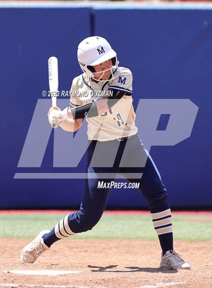 Thumbnail 2 in Mission Prep @ Orange Cove (2023 CIF CS Softball Championships-DIVISION 4) photogallery.