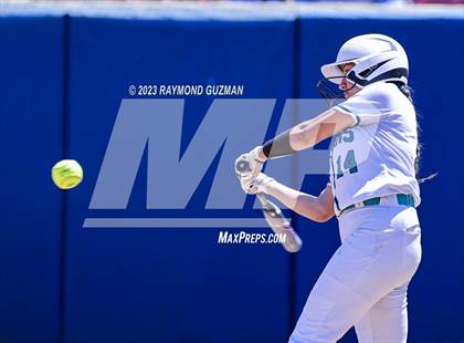 Thumbnail 1 in Mission Prep @ Orange Cove (2023 CIF CS Softball Championships-DIVISION 4) photogallery.