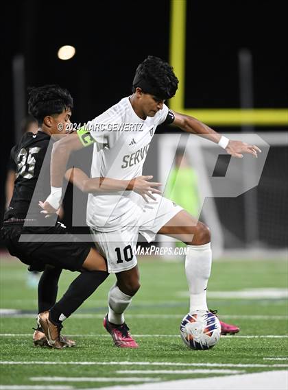 Thumbnail 1 in Servite @ Canyon (CIF SS Division 1 Round 3) photogallery.