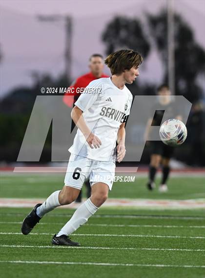 Thumbnail 2 in Servite @ Canyon (CIF SS Division 1 Round 3) photogallery.