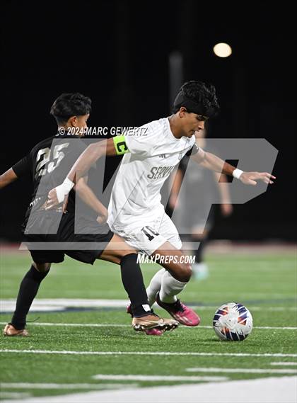 Thumbnail 2 in Servite @ Canyon (CIF SS Division 1 Round 3) photogallery.