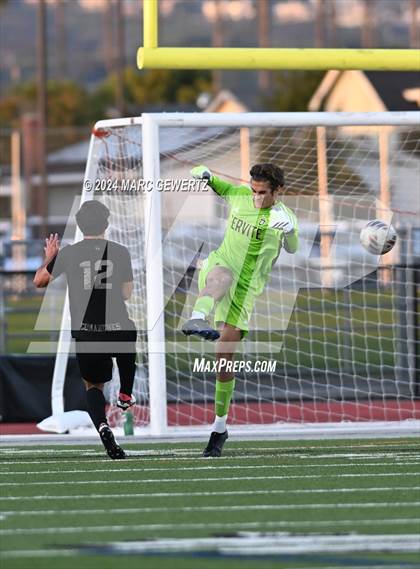 Thumbnail 1 in Servite @ Canyon (CIF SS Division 1 Round 3) photogallery.
