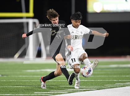 Thumbnail 2 in Servite @ Canyon (CIF SS Division 1 Round 3) photogallery.