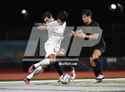 Thumbnail 3 in Servite @ Canyon (CIF SS Division 1 Round 3) photogallery.