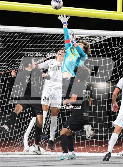Thumbnail 1 in Servite @ Canyon (CIF SS Division 1 Round 3) photogallery.