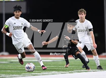 Thumbnail 1 in Servite @ Canyon (CIF SS Division 1 Round 3) photogallery.