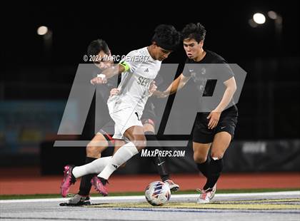 Thumbnail 1 in Servite @ Canyon (CIF SS Division 1 Round 3) photogallery.