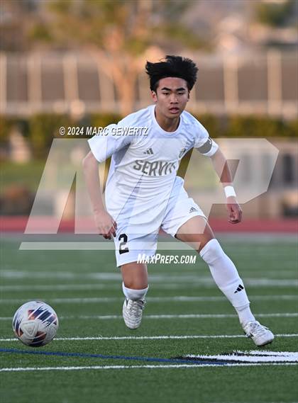 Thumbnail 2 in Servite @ Canyon (CIF SS Division 1 Round 3) photogallery.