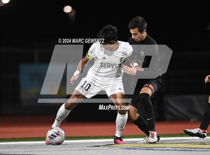 Thumbnail 2 in Servite @ Canyon (CIF SS Division 1 Round 3) photogallery.