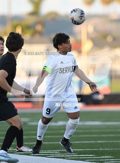 Thumbnail 3 in Servite @ Canyon (CIF SS Division 1 Round 3) photogallery.