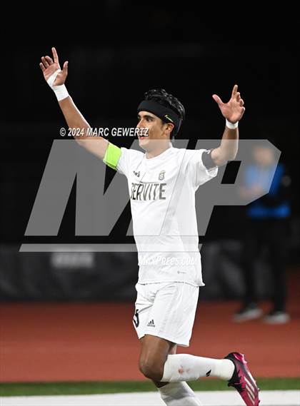 Thumbnail 2 in Servite @ Canyon (CIF SS Division 1 Round 3) photogallery.