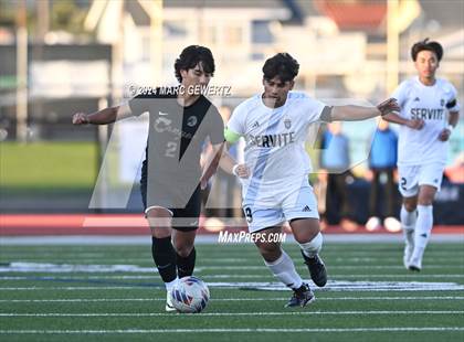 Thumbnail 1 in Servite @ Canyon (CIF SS Division 1 Round 3) photogallery.