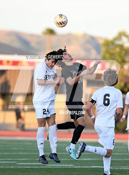 Thumbnail 3 in Servite @ Canyon (CIF SS Division 1 Round 3) photogallery.