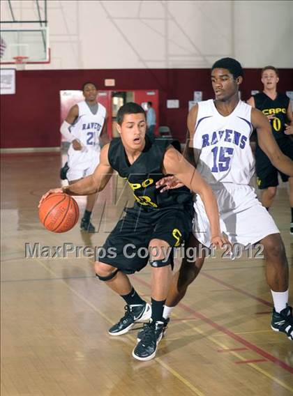 Thumbnail 3 in Vista del Lago vs. Capistrano Valley (MaxPreps Holiday Classic) photogallery.