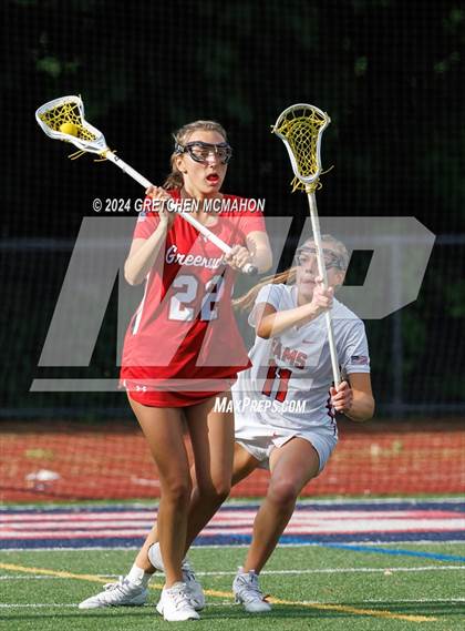 Thumbnail 2 in Greenwich @ New Canaan (FCIAC Semi finals) photogallery.