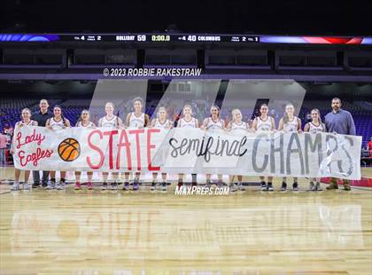 Thumbnail 3 in Holliday vs. Columbus (UIL 3A Basketball State Semifinal Medal Ceremony) photogallery.