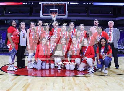 Thumbnail 1 in Holliday vs. Columbus (UIL 3A Basketball State Semifinal Medal Ceremony) photogallery.