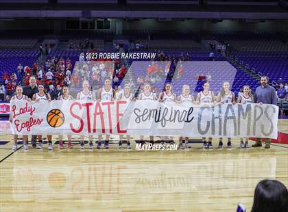 Thumbnail 3 in Holliday vs. Columbus (UIL 3A Basketball State Semifinal Medal Ceremony) photogallery.