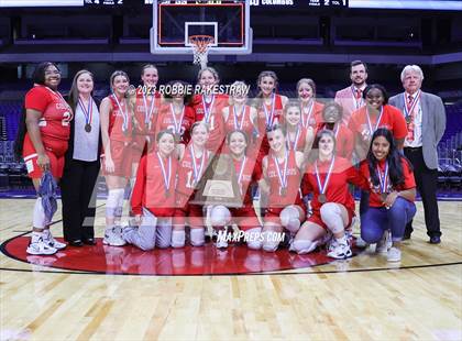 Thumbnail 2 in Holliday vs. Columbus (UIL 3A Basketball State Semifinal Medal Ceremony) photogallery.