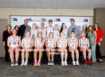 Thumbnail 2 in Holliday vs. Columbus (UIL 3A Basketball State Semifinal Medal Ceremony) photogallery.