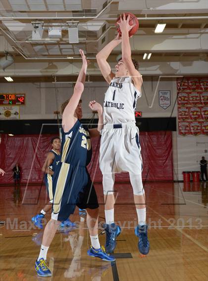 Thumbnail 3 in Marin Catholic vs. Dallas Jesuit( Father Barry Classic) photogallery.
