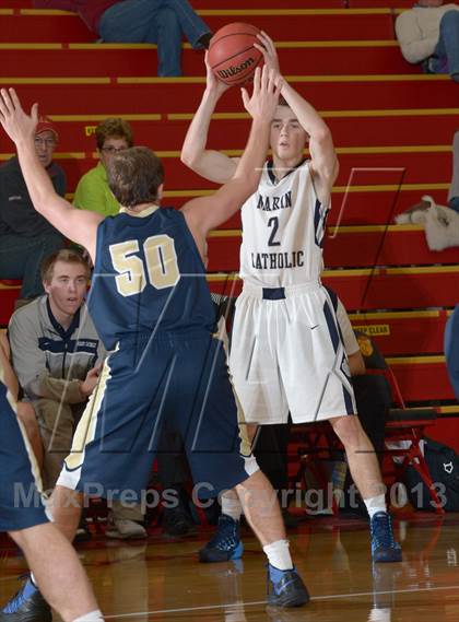 Thumbnail 3 in Marin Catholic vs. Dallas Jesuit( Father Barry Classic) photogallery.