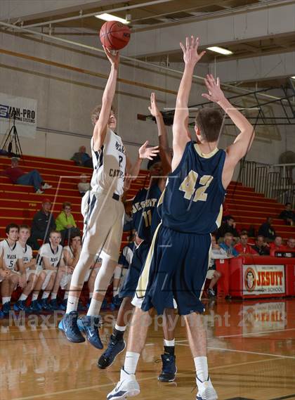 Thumbnail 2 in Marin Catholic vs. Dallas Jesuit( Father Barry Classic) photogallery.
