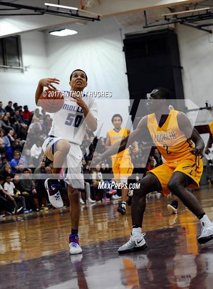 Thumbnail 2 in Bishop Loughlin vs. Archbishop Molloy (Catholic Class AA - Brooklyn/Queens Final) photogallery.