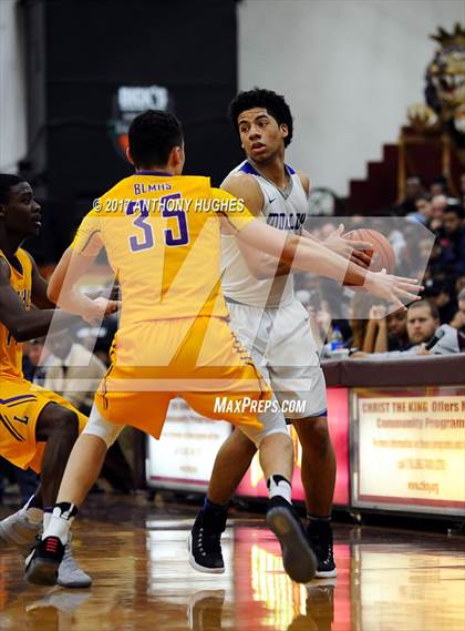 Thumbnail 3 in Bishop Loughlin vs. Archbishop Molloy (Catholic Class AA - Brooklyn/Queens Final) photogallery.