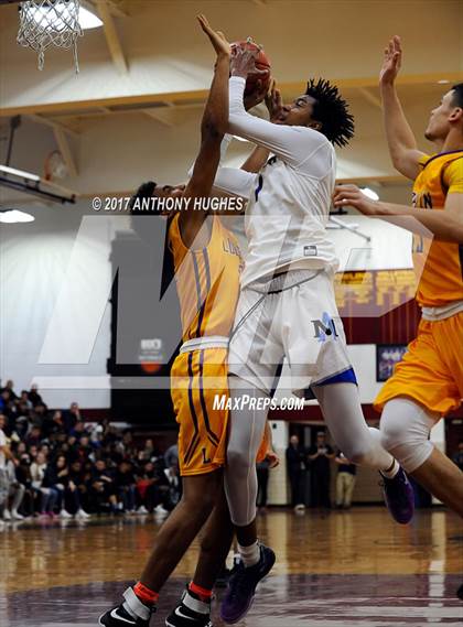 Thumbnail 2 in Bishop Loughlin vs. Archbishop Molloy (Catholic Class AA - Brooklyn/Queens Final) photogallery.