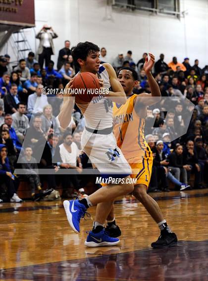 Thumbnail 1 in Bishop Loughlin vs. Archbishop Molloy (Catholic Class AA - Brooklyn/Queens Final) photogallery.