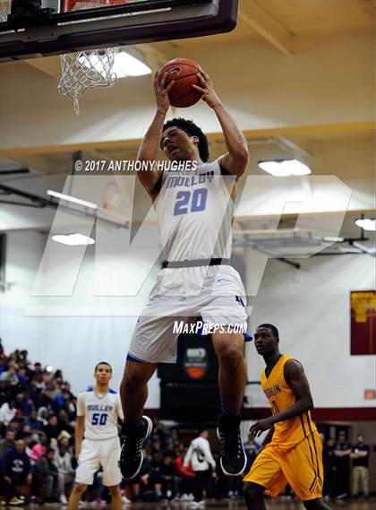 Thumbnail 2 in Bishop Loughlin vs. Archbishop Molloy (Catholic Class AA - Brooklyn/Queens Final) photogallery.