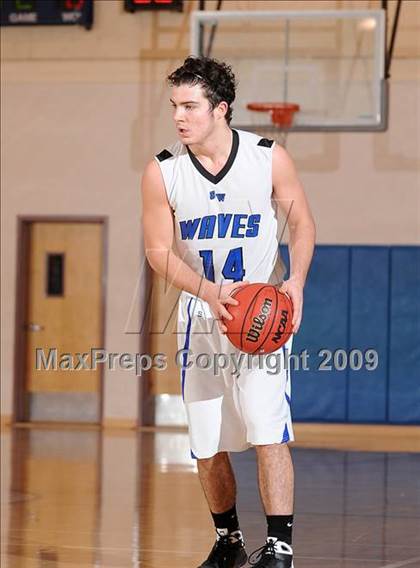 Thumbnail 2 in Wilton Christian vs. Sacramento Waldorf (Waves Invitational) photogallery.