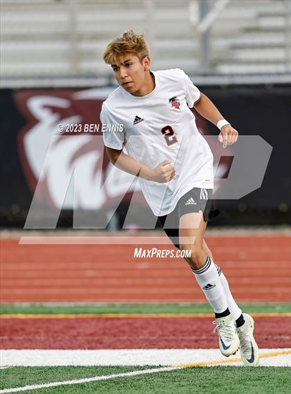 Thumbnail 3 in Flowery Branch vs Union Grove (GHSA 5A Quarterfinal) photogallery.