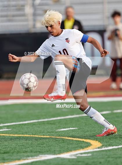 Thumbnail 3 in Flowery Branch vs Union Grove (GHSA 5A Quarterfinal) photogallery.