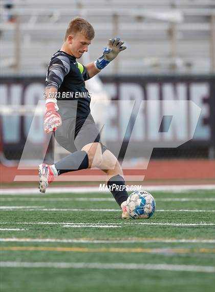 Thumbnail 3 in Flowery Branch vs Union Grove (GHSA 5A Quarterfinal) photogallery.