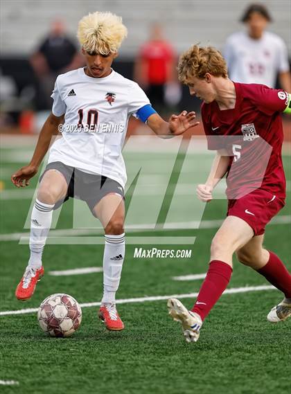 Thumbnail 2 in Flowery Branch vs Union Grove (GHSA 5A Quarterfinal) photogallery.