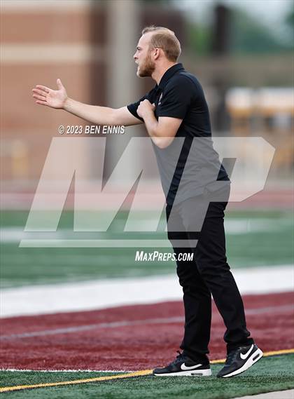 Thumbnail 3 in Flowery Branch vs Union Grove (GHSA 5A Quarterfinal) photogallery.