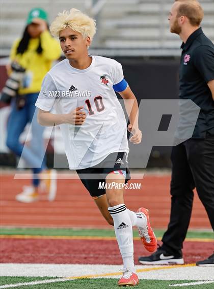 Thumbnail 3 in Flowery Branch vs Union Grove (GHSA 5A Quarterfinal) photogallery.