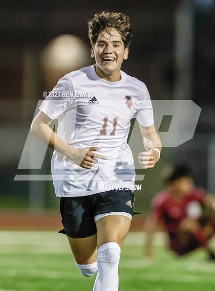 Thumbnail 3 in Flowery Branch vs Union Grove (GHSA 5A Quarterfinal) photogallery.