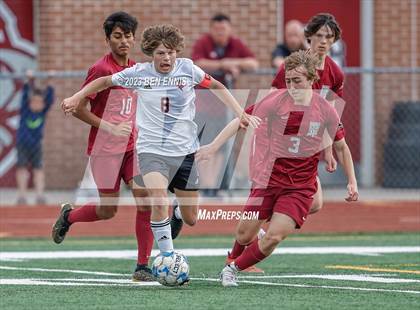 Thumbnail 3 in Flowery Branch vs Union Grove (GHSA 5A Quarterfinal) photogallery.