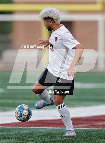 Thumbnail 3 in Flowery Branch vs Union Grove (GHSA 5A Quarterfinal) photogallery.