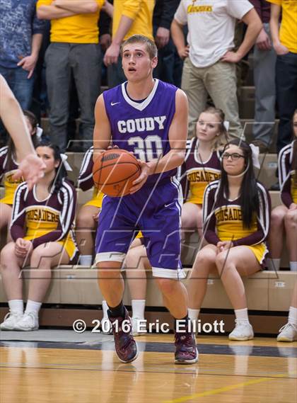 Thumbnail 2 in Coudersport vs Elk County Catholic (PIAA District IX A Final) photogallery.