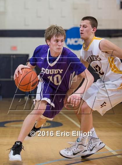 Thumbnail 1 in Coudersport vs Elk County Catholic (PIAA District IX A Final) photogallery.