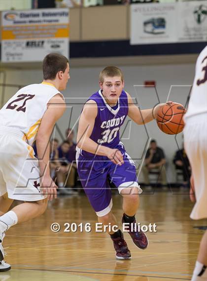 Thumbnail 2 in Coudersport vs Elk County Catholic (PIAA District IX A Final) photogallery.