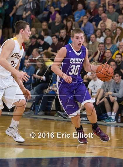 Thumbnail 2 in Coudersport vs Elk County Catholic (PIAA District IX A Final) photogallery.