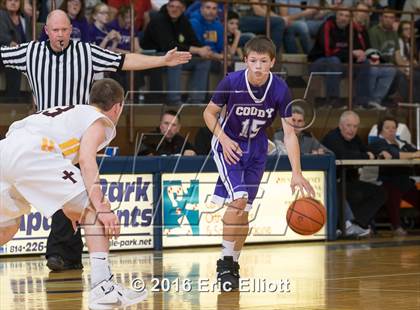 Thumbnail 3 in Coudersport vs Elk County Catholic (PIAA District IX A Final) photogallery.