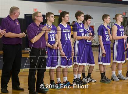 Thumbnail 1 in Coudersport vs Elk County Catholic (PIAA District IX A Final) photogallery.